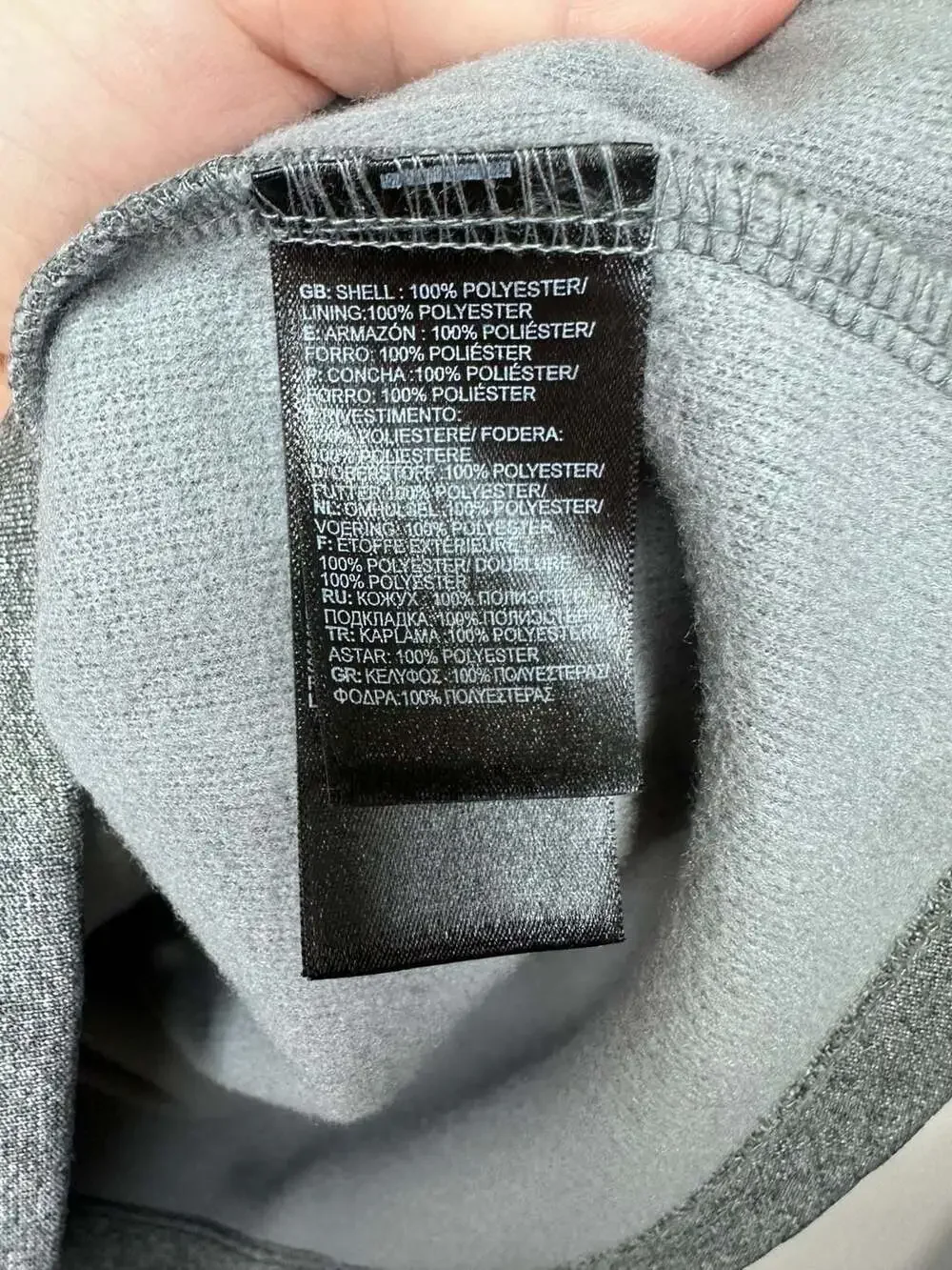 The North Face Men's Canyonlands 1/4 Zip Pullover Fleece, Grey, Size Medium